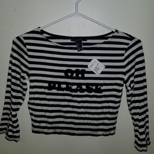 Forever 21| Cropped Long Sleeve